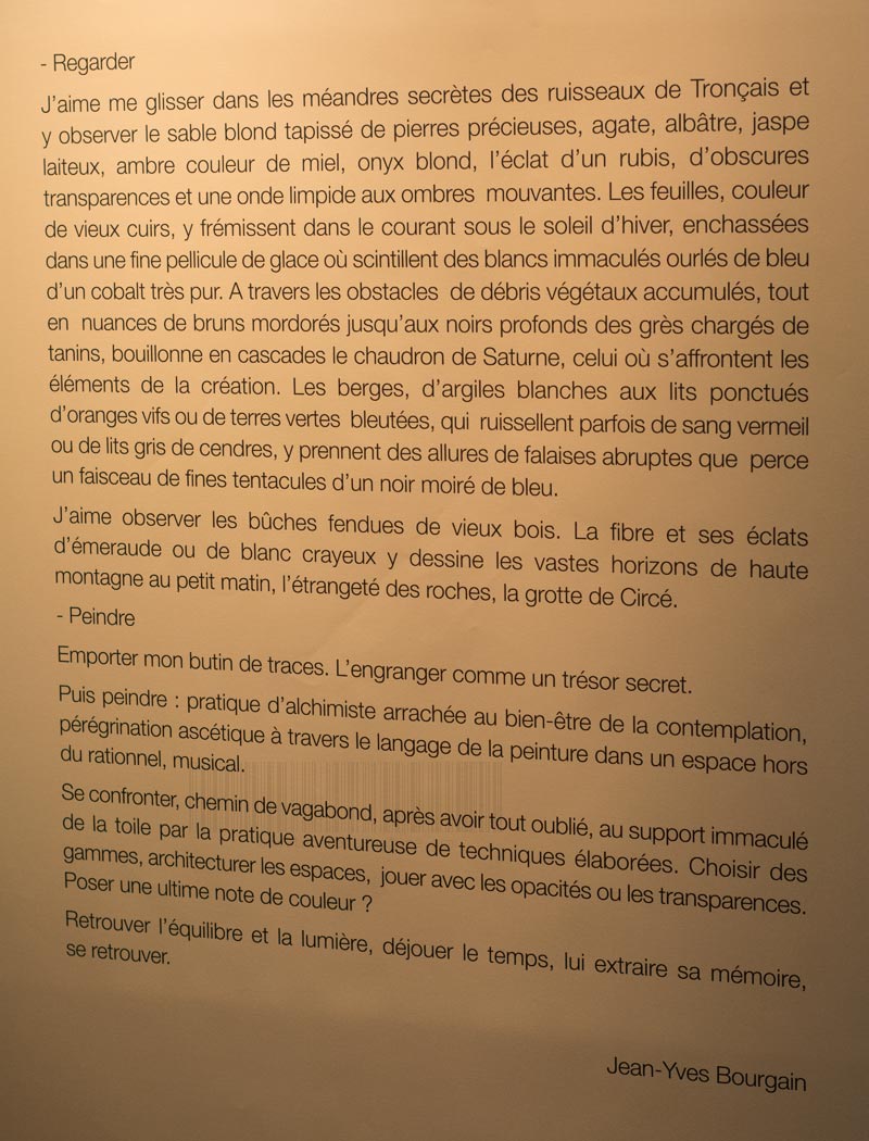 Exposition de Jean-Yves Bourgain à St Amand Montrond du 6 juillet au 15 septembre 2013 Exposition de Jean-Yves Bourgain à St Amand Montrond du 6 juillet au 15 septembre 2013