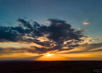 Le soleil se couche
