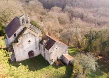 Chapelle St-Mayeul, forêt de Tronçais, janvier 2019