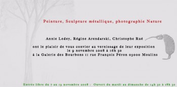 Novembre 2008, La galerie des Bourbon